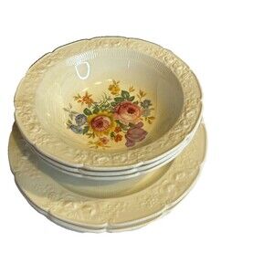 Ravenna Rose Plates lot of 6